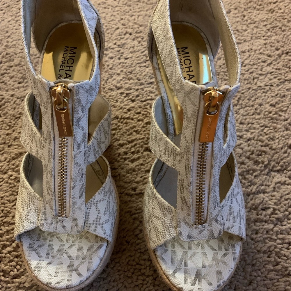 Brand new never worn! Michael Kors wedges!